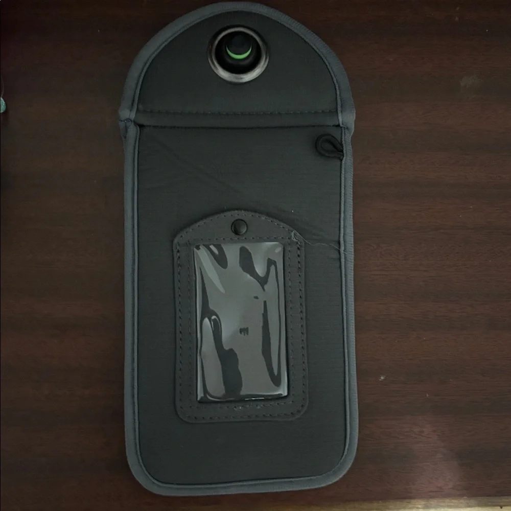 Green and Gray Phone Pouch
